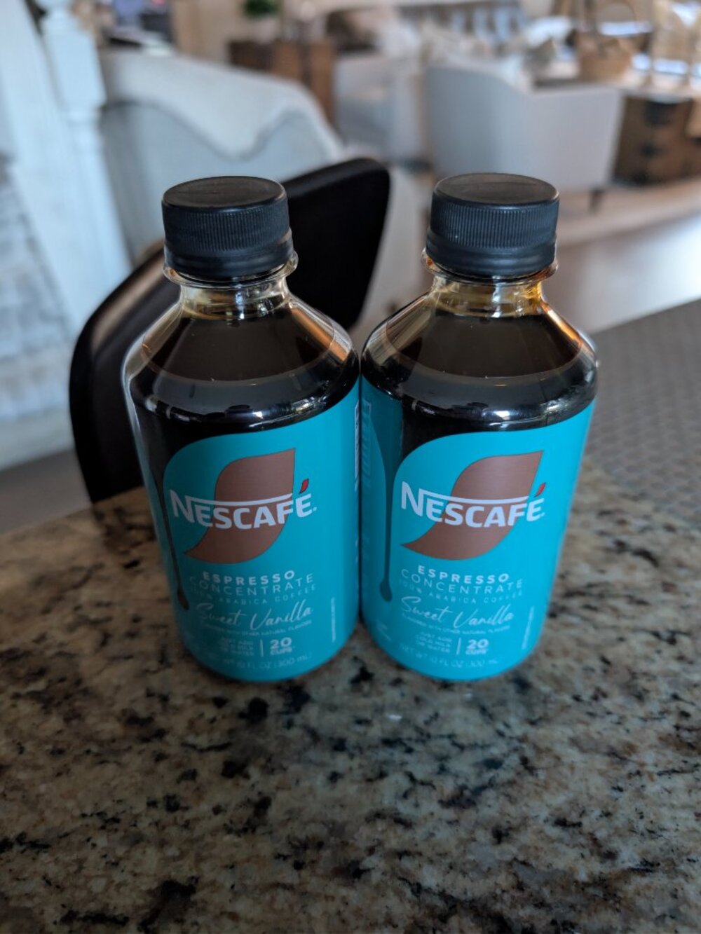 NESCAFE Espresso Concentrate - Sweet Vanilla - 10 fl oz, Makes 20 Cups - 2 Count